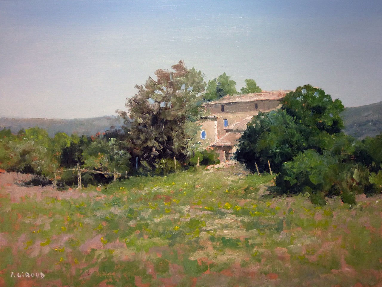 Peinture : Mas  Provençal