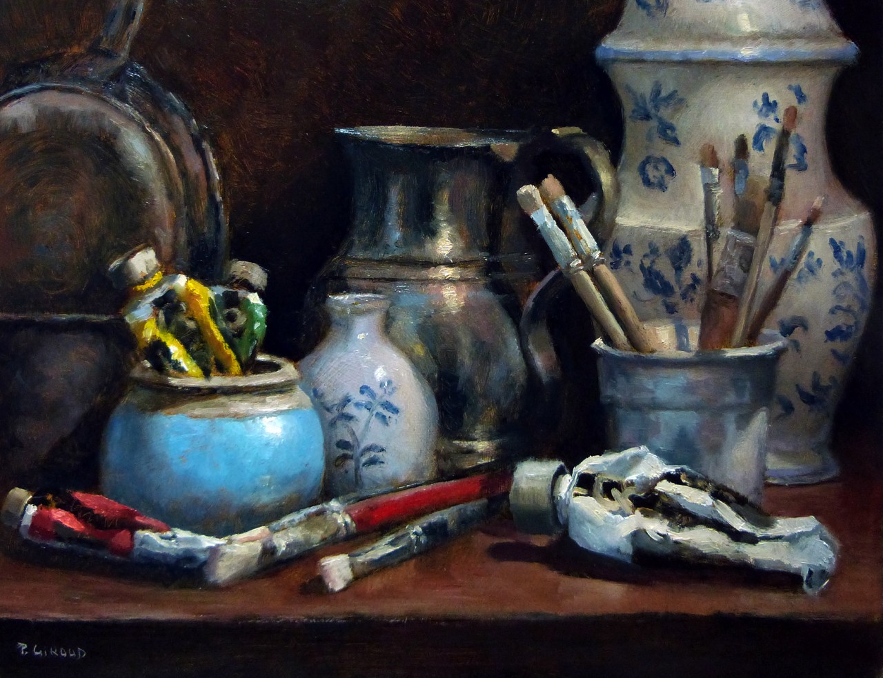 Peinture : Pinceaux et Tubes 