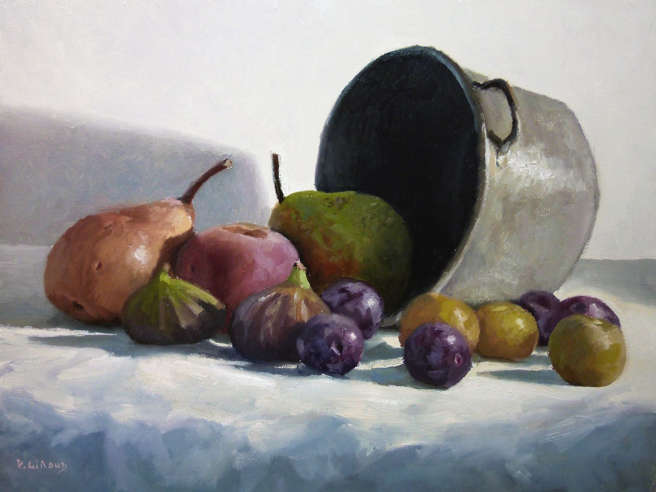 Peinture : Fruits 