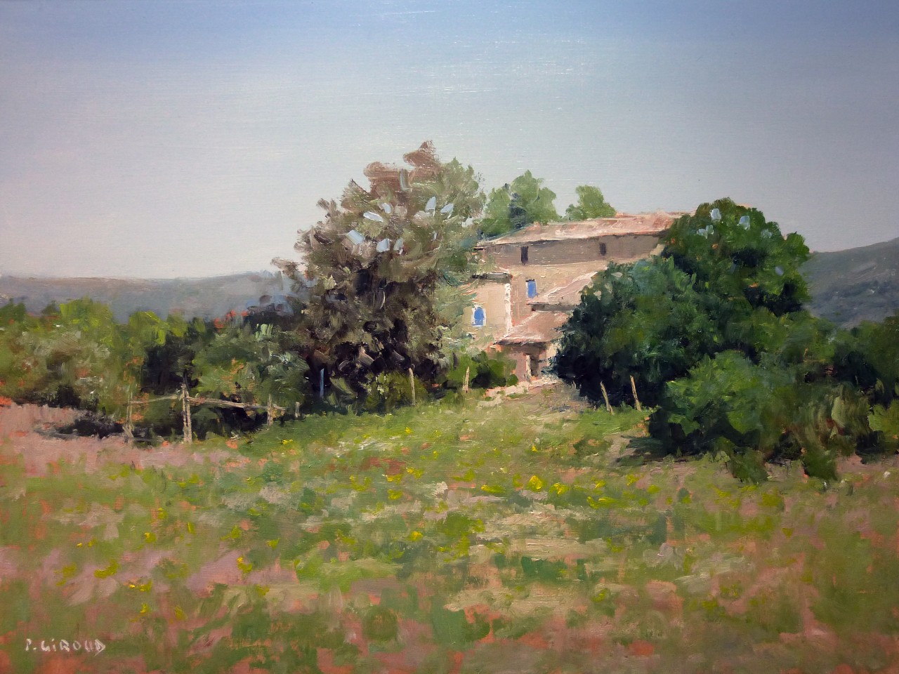 Peinture : Mas  Provençal 