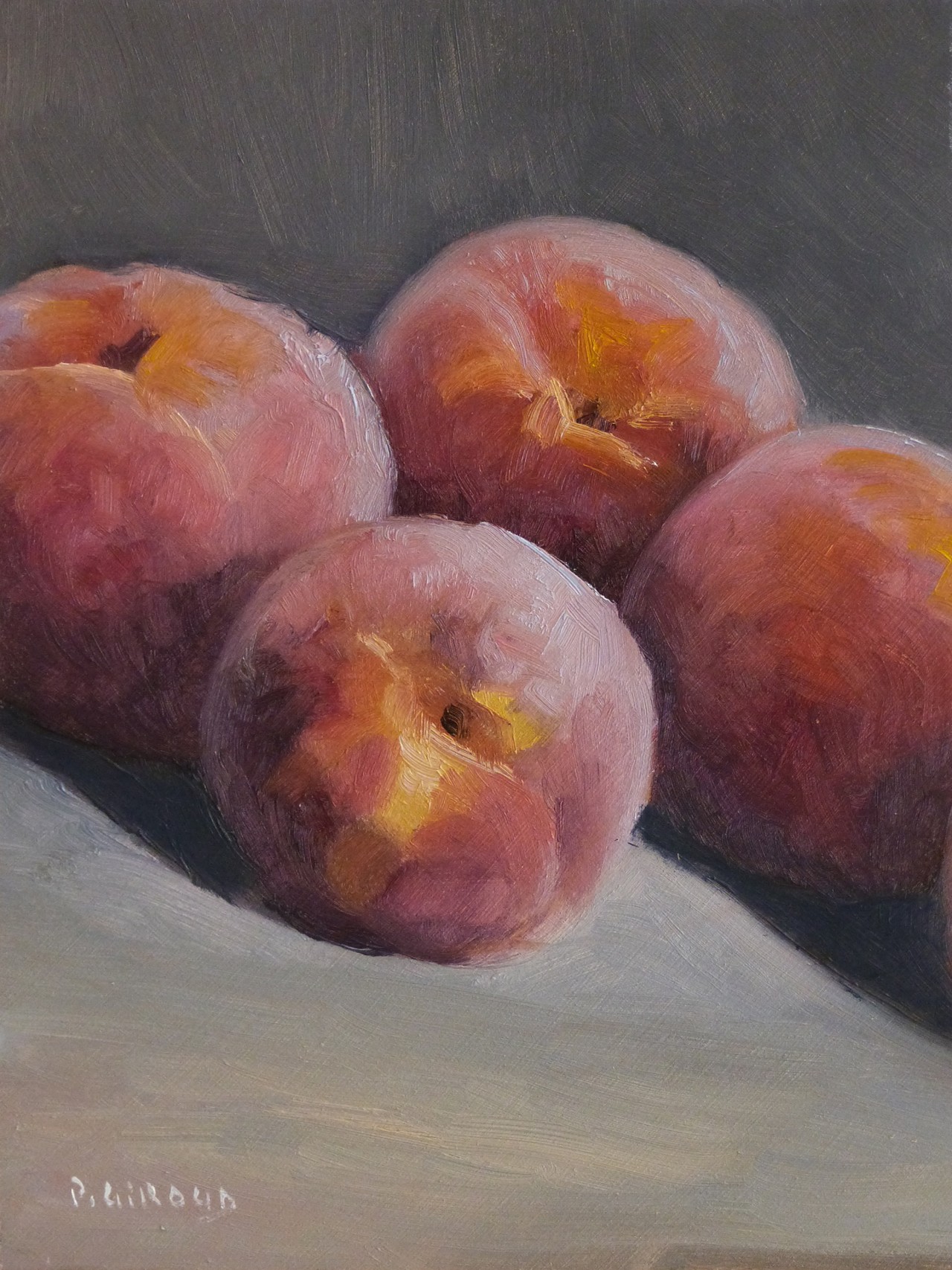 Peinture : Pêches 