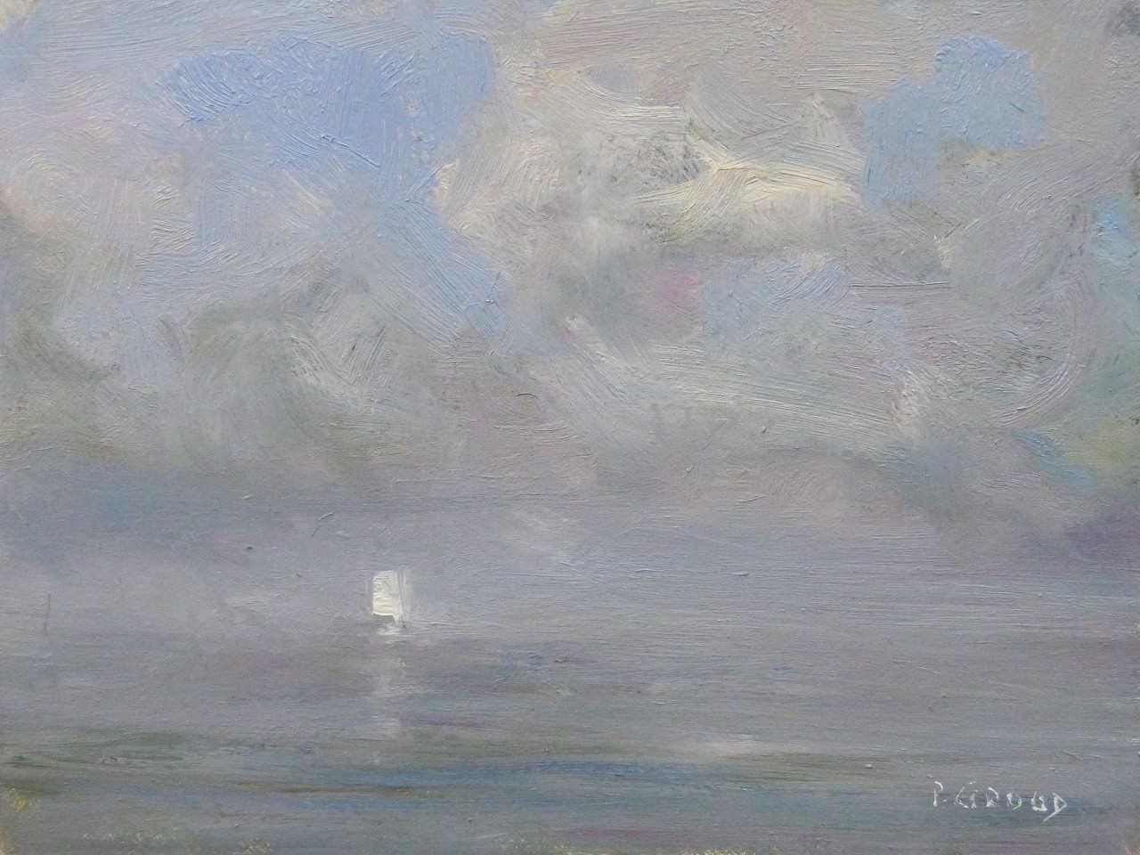Peinture : Voilier 