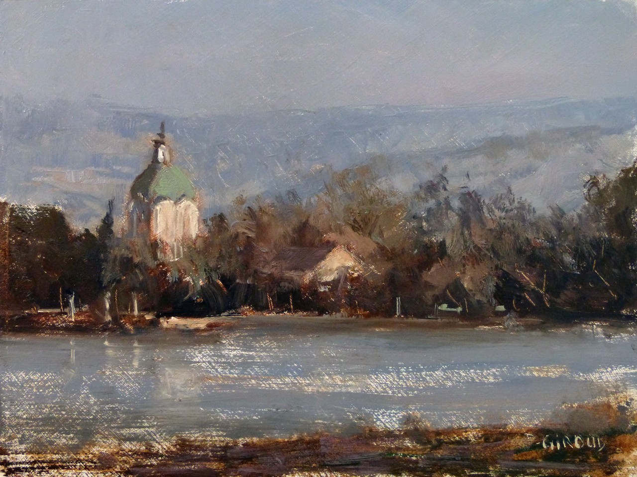 Peinture : Ancienne Eglise 