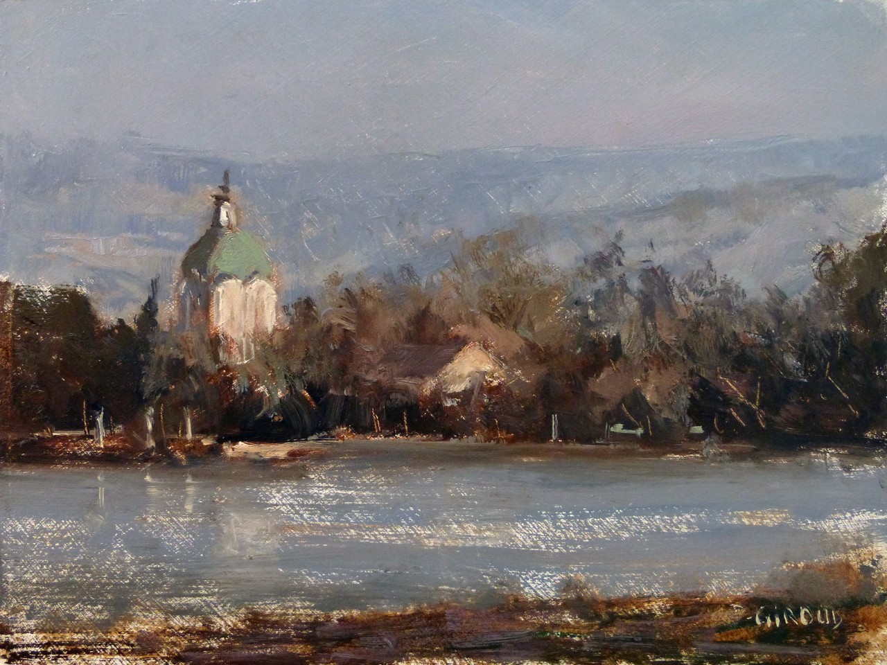 Peinture : Ancienne Eglise