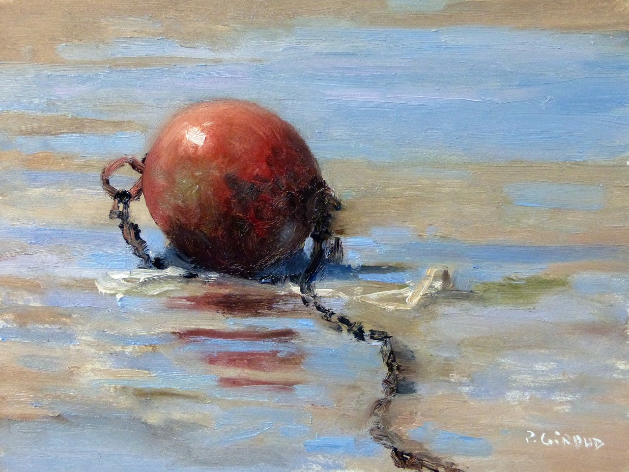 Peinture : Bouée (Oléron) 