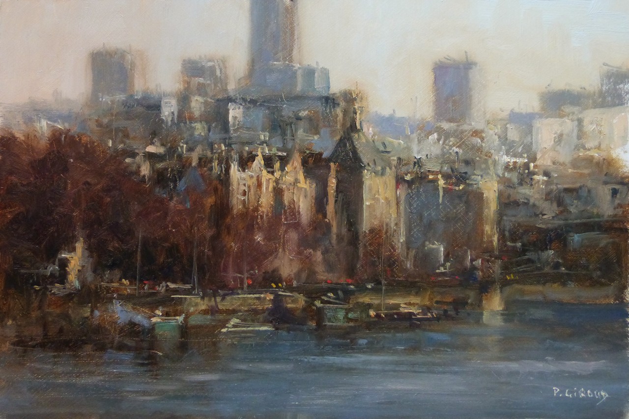 Peinture : Tamise (Londres) 
