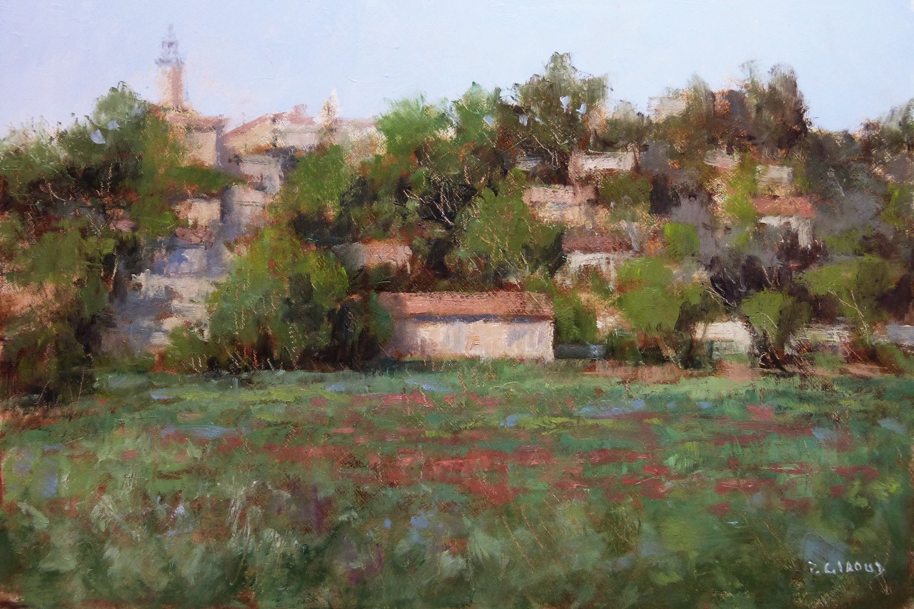Peinture : Vers Ansouis 