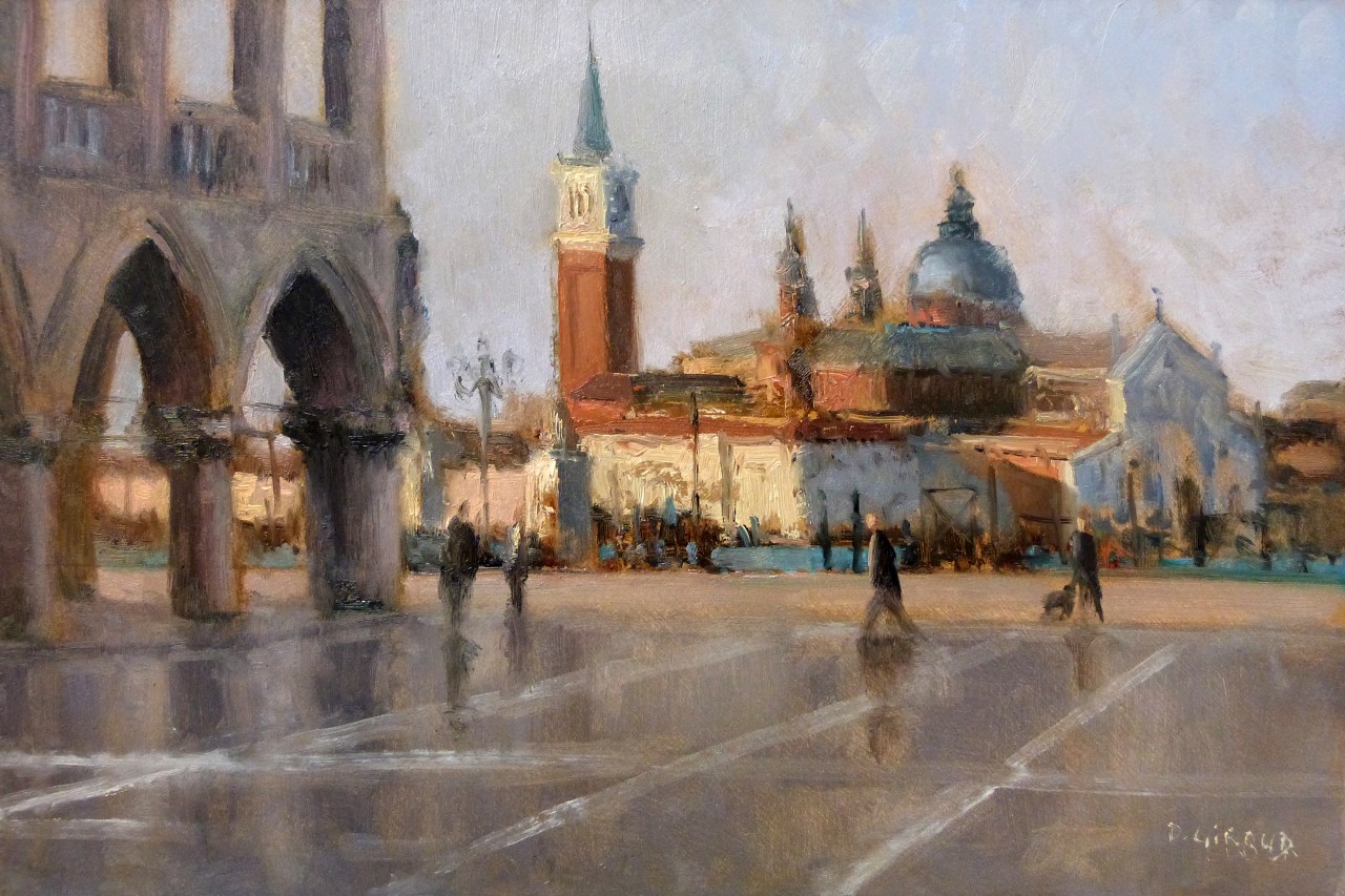Peinture : Place St Marc 
