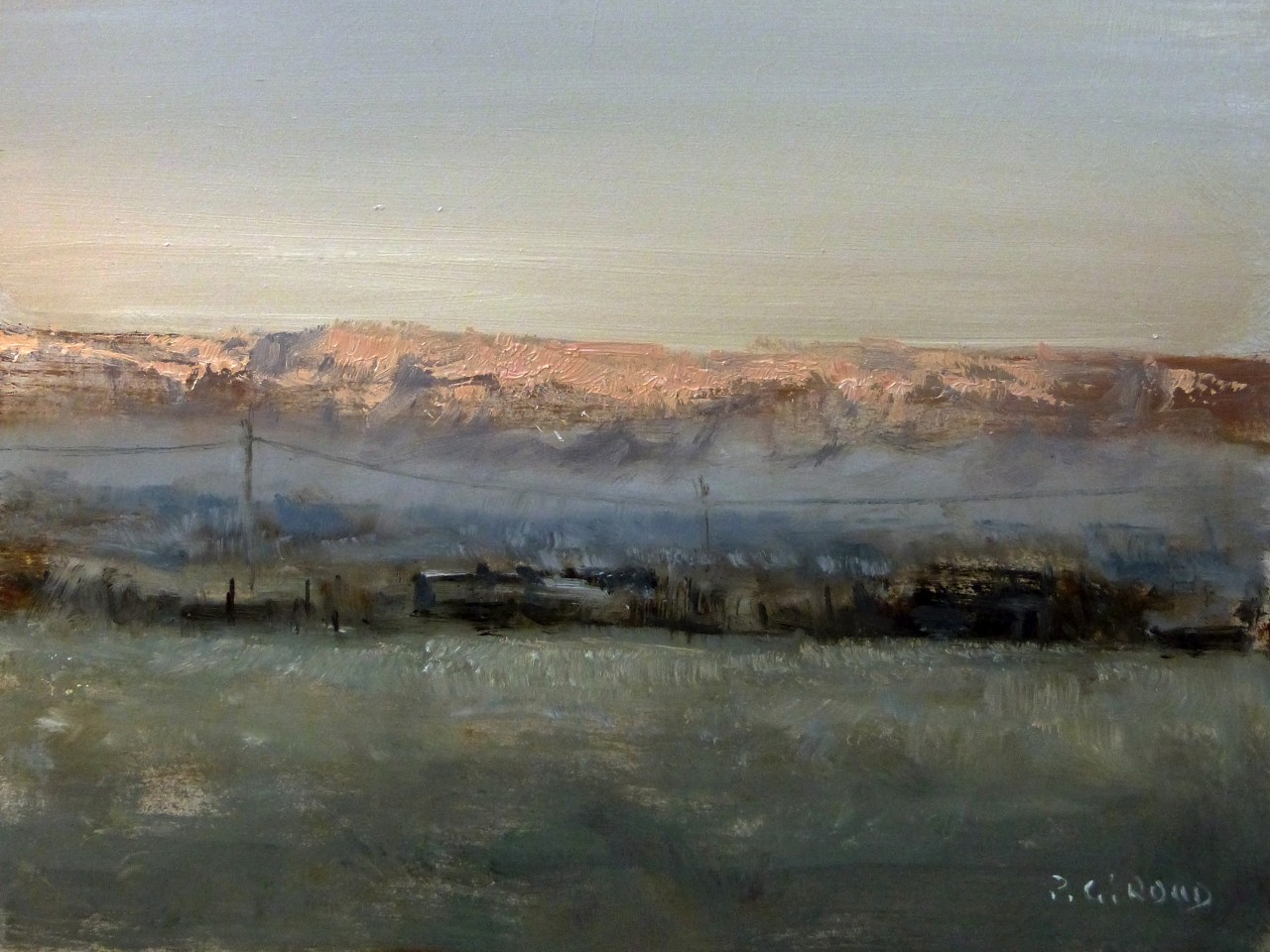 Peinture : Soleil Levant 