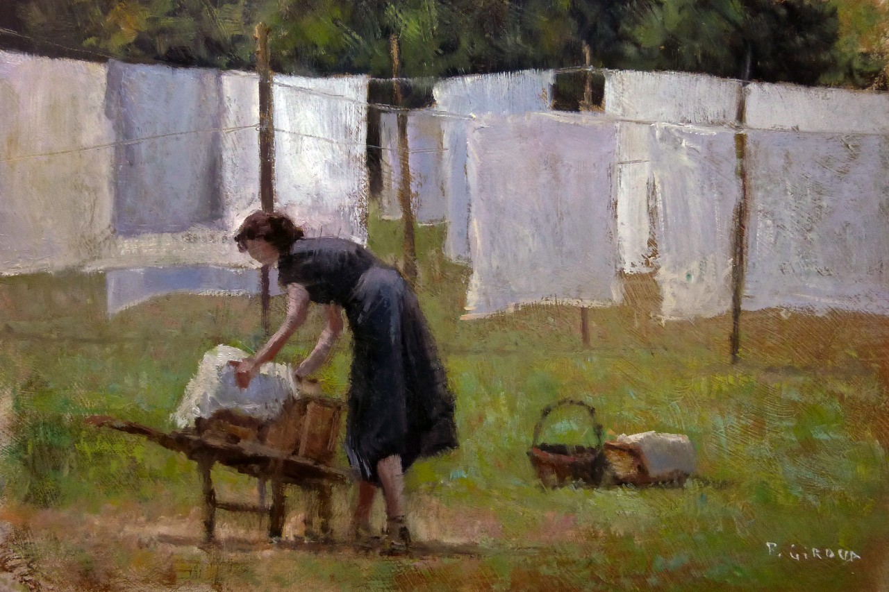 Peinture : Cordes à Linge