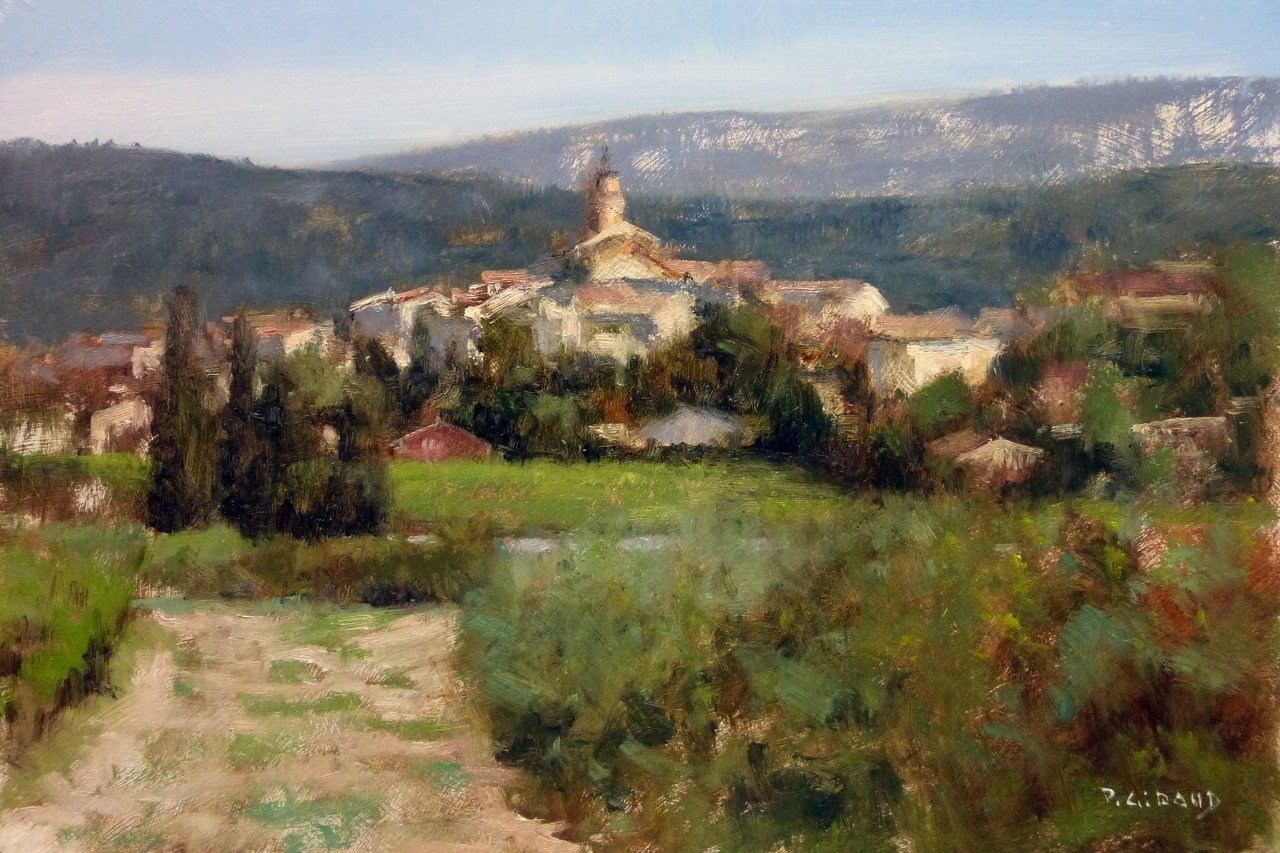 Peinture : Sablet (Vaucluse) Peinture : Sablet (Vaucluse)