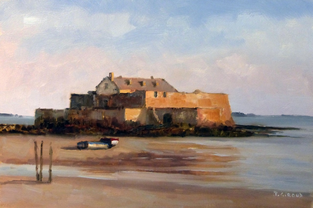 Peinture : Fort National (St Malo) 