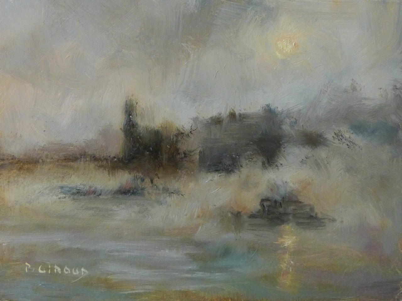 Peinture : Brume 