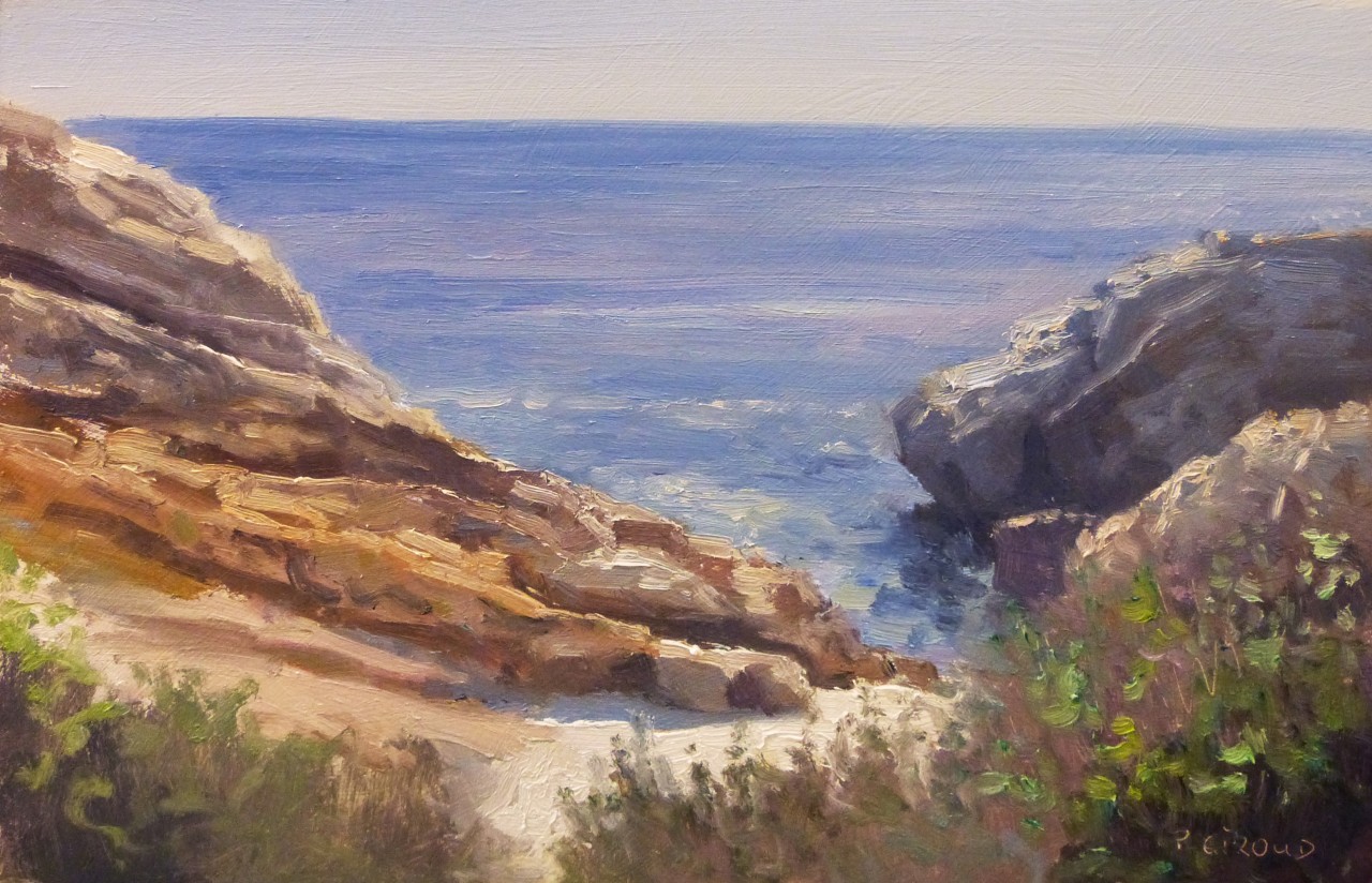 Peinture : Calanques vers Cassis 