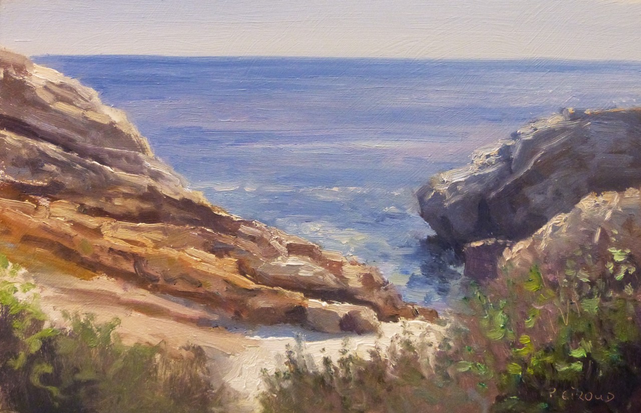 Peinture : Calanques vers Cassis