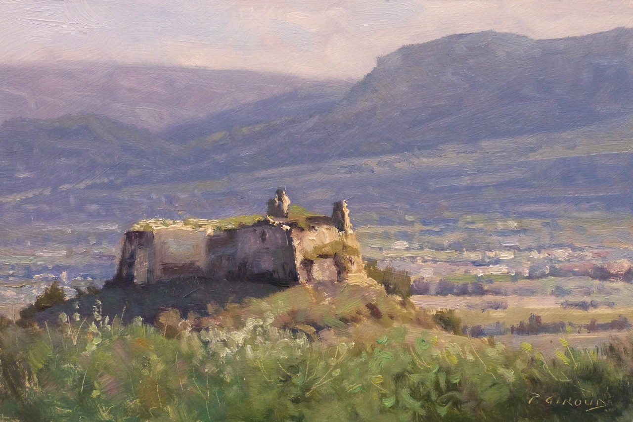 Peinture : Château de Mison 