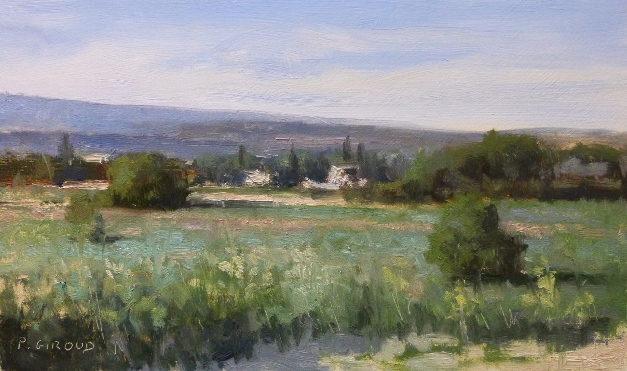 Peinture : Vers Forcalquier 