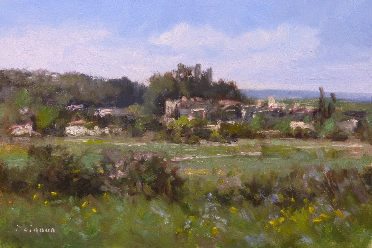 Peinture : Vers Forcalquier