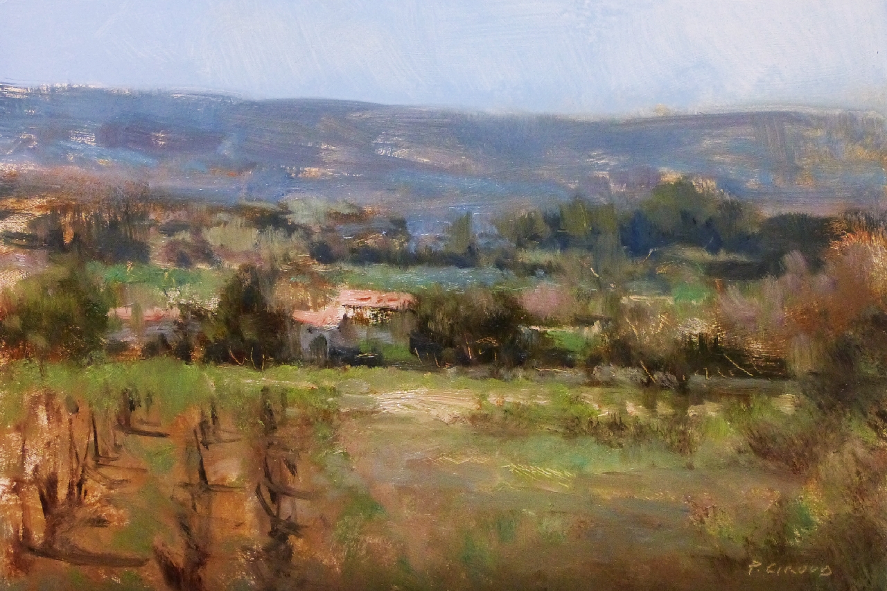 Peinture : Ferme Provence 