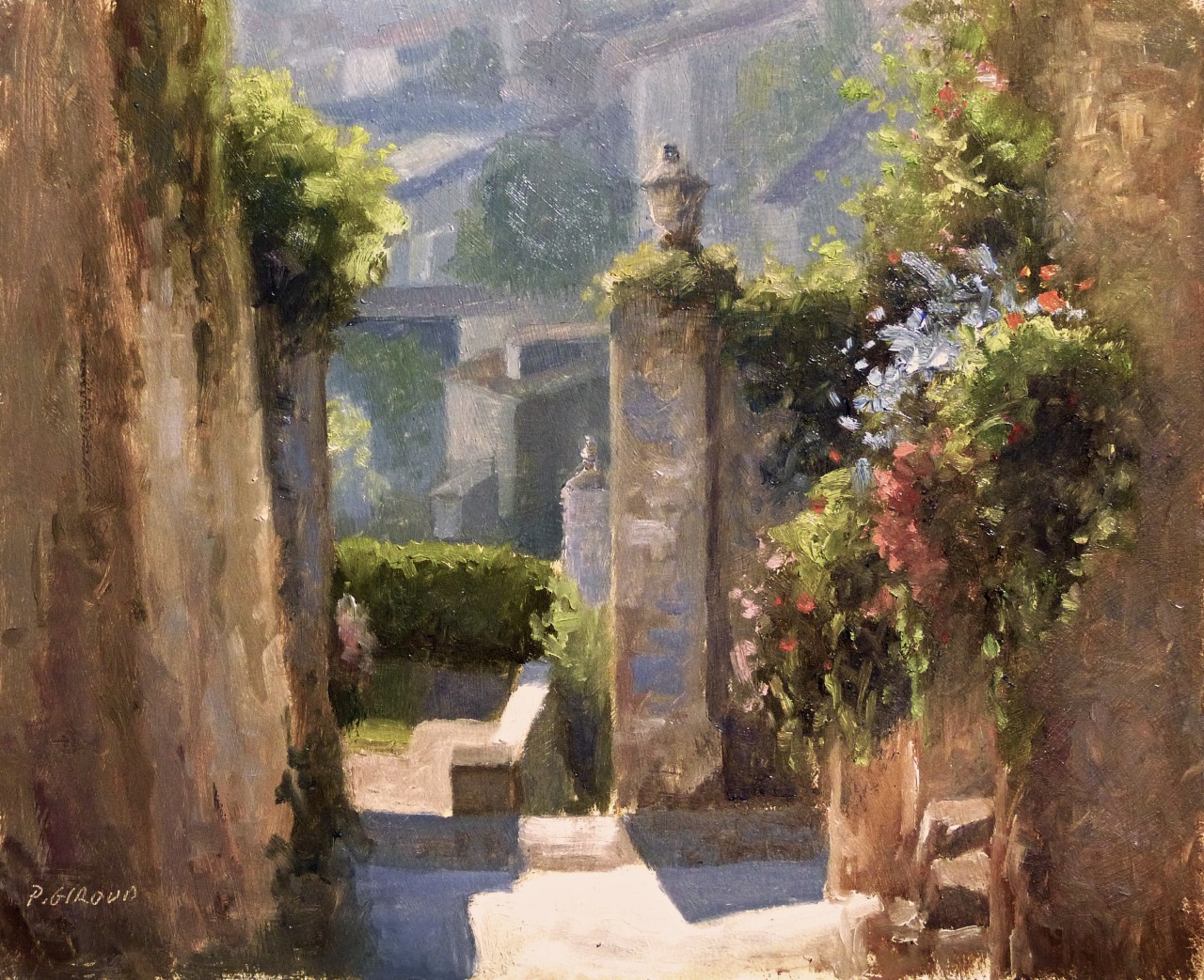 Peinture : Ruelle Provençale 