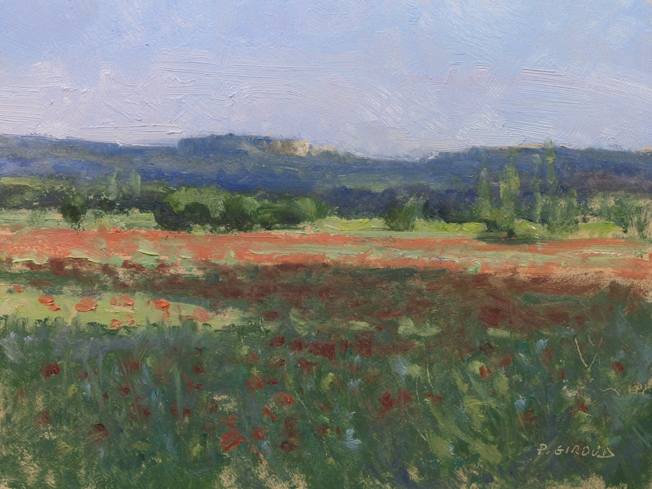 Peinture : Vers Roussillon 