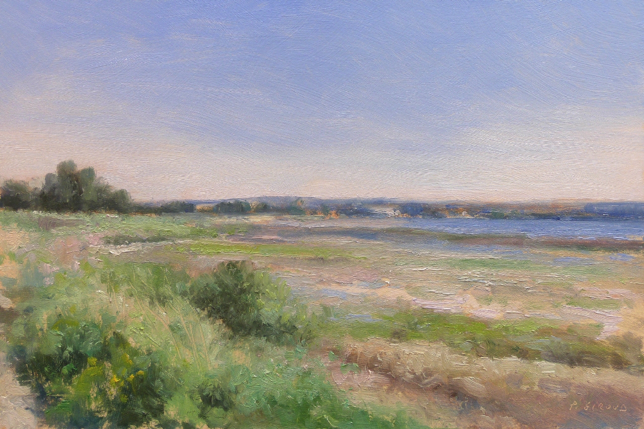 Peinture : Marée Basse dans le Golfe du Morbihan