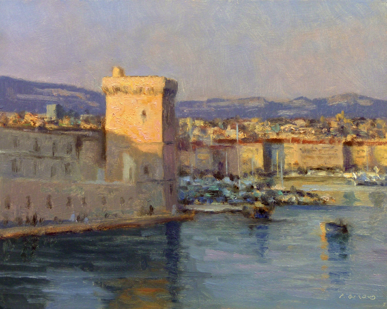 Peinture : Marseille 