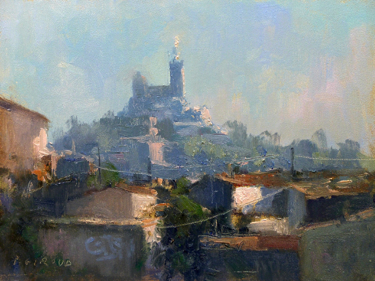 Peinture : Notre Dame de la Garde 