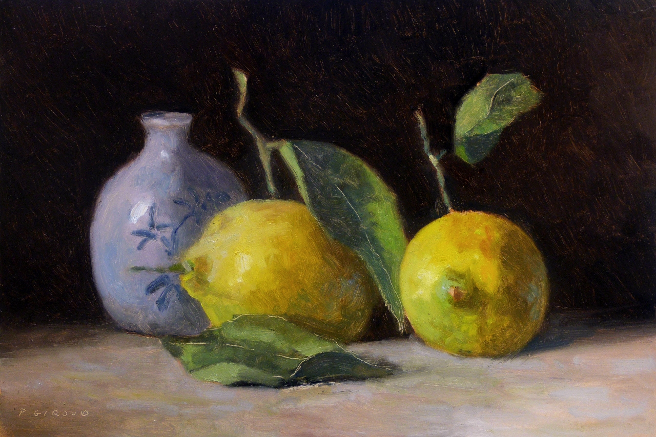 Peinture : 2 Citrons 