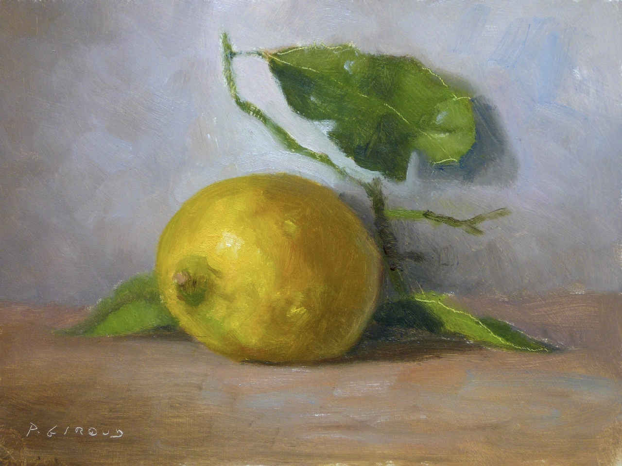 Peinture : Citron