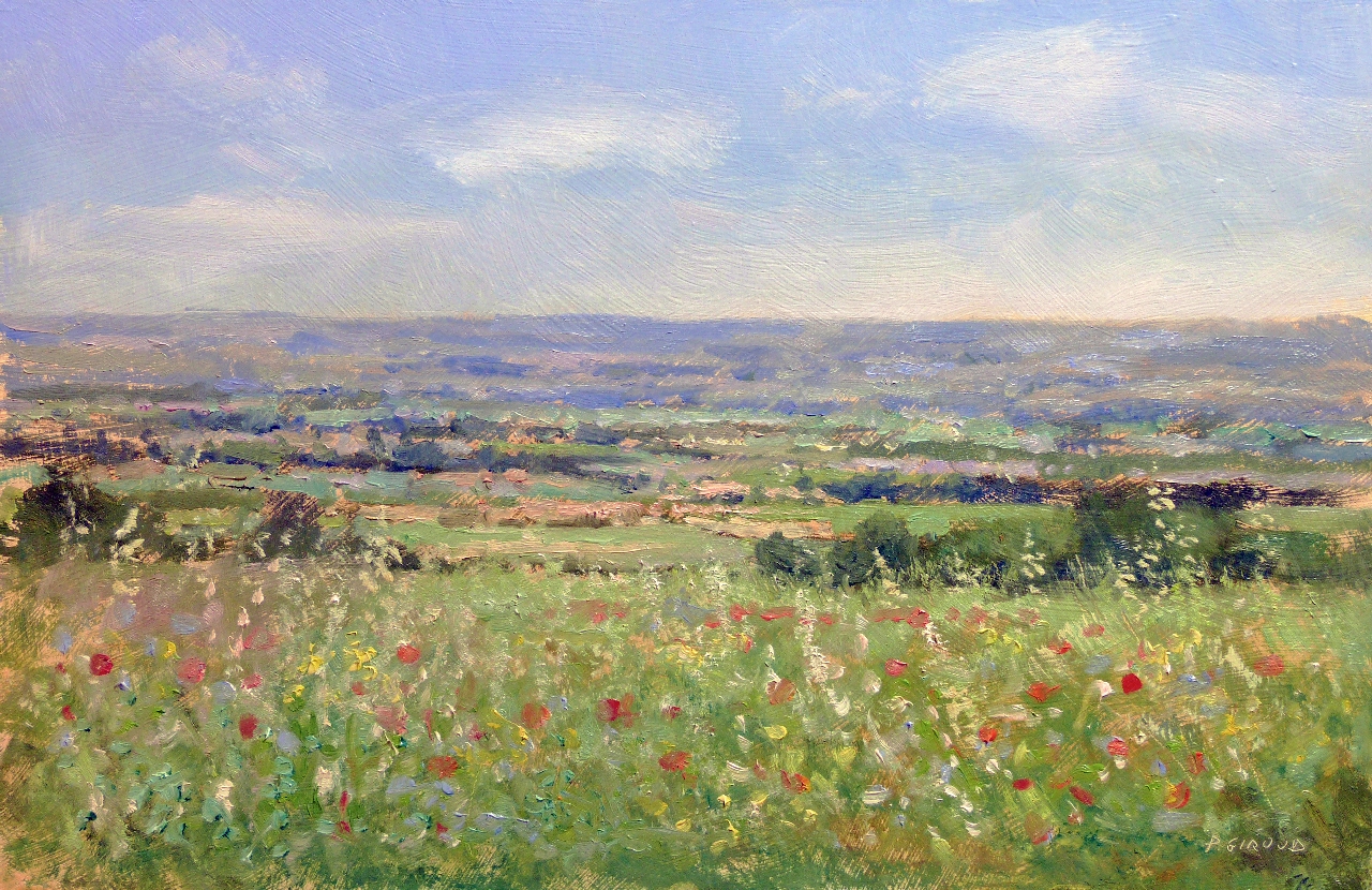 Peinture : Plateau de Salignac 