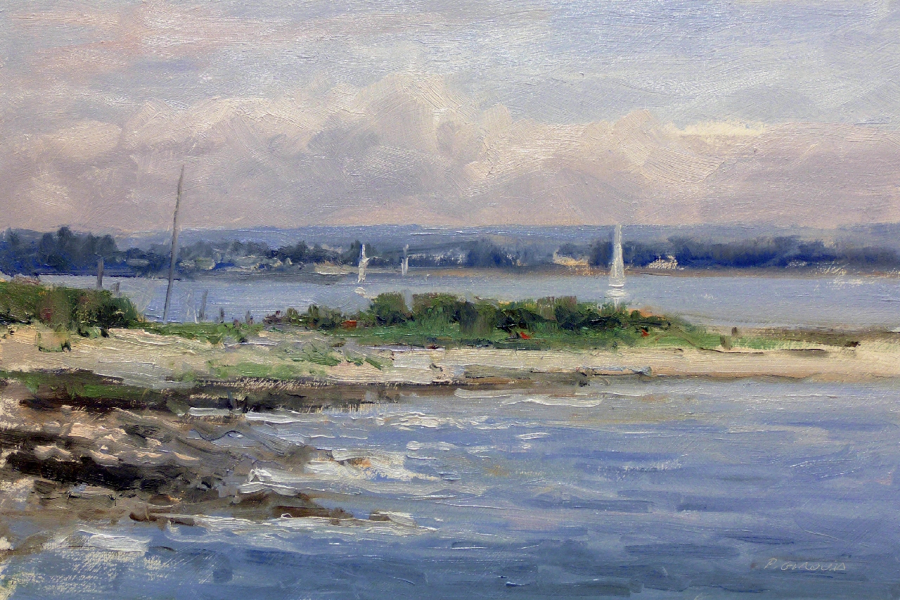 Peinture : Golfe du Morbihan 