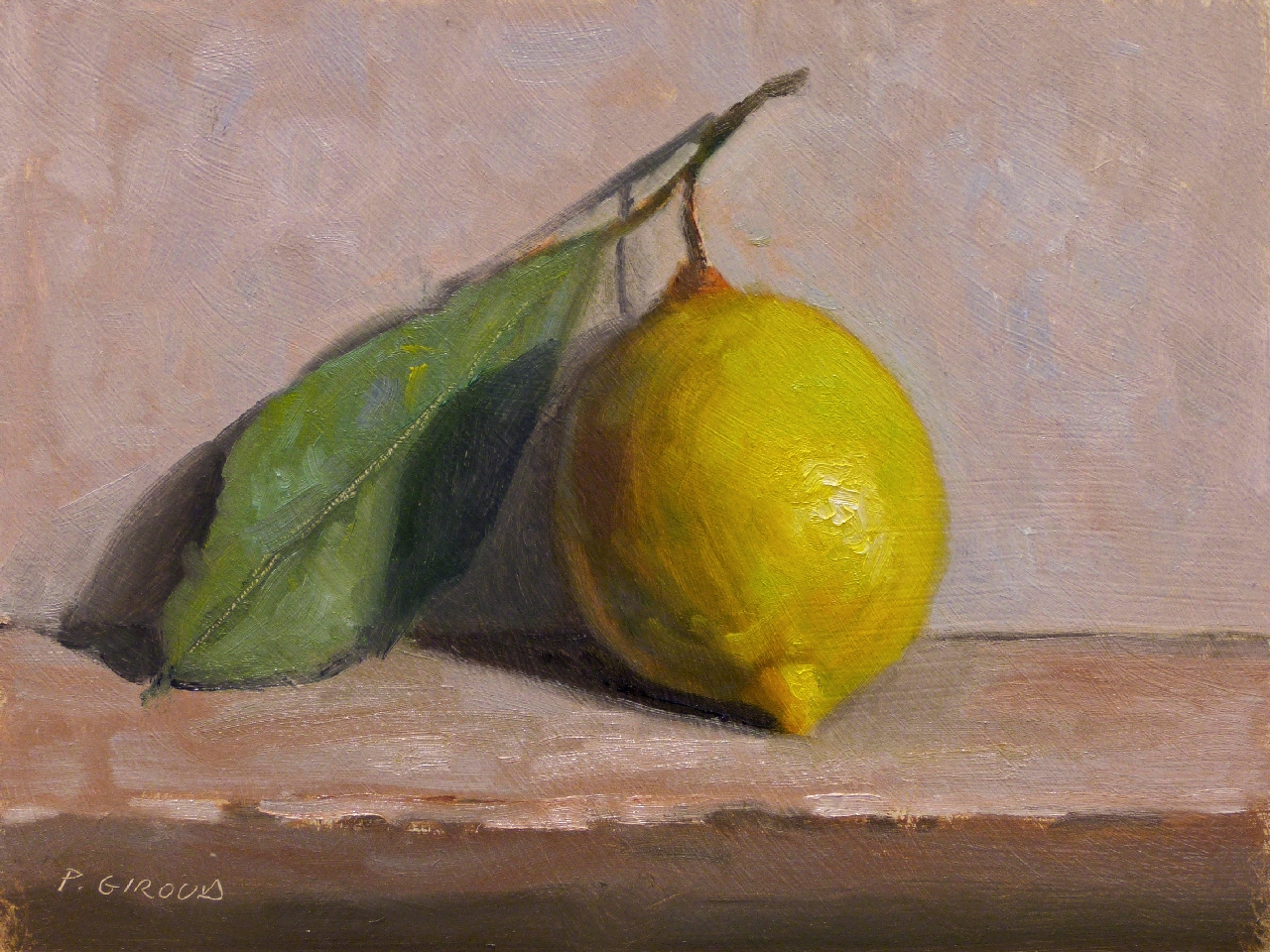 Peinture : Citron
