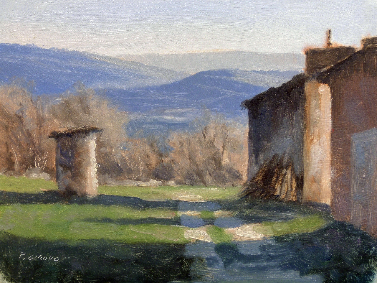 Peinture : Ancien Puit près de Mison 