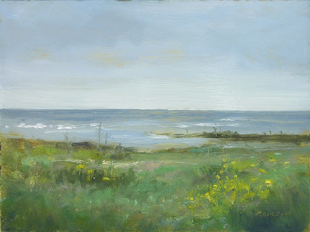 Peinture : Ile de Batz 
