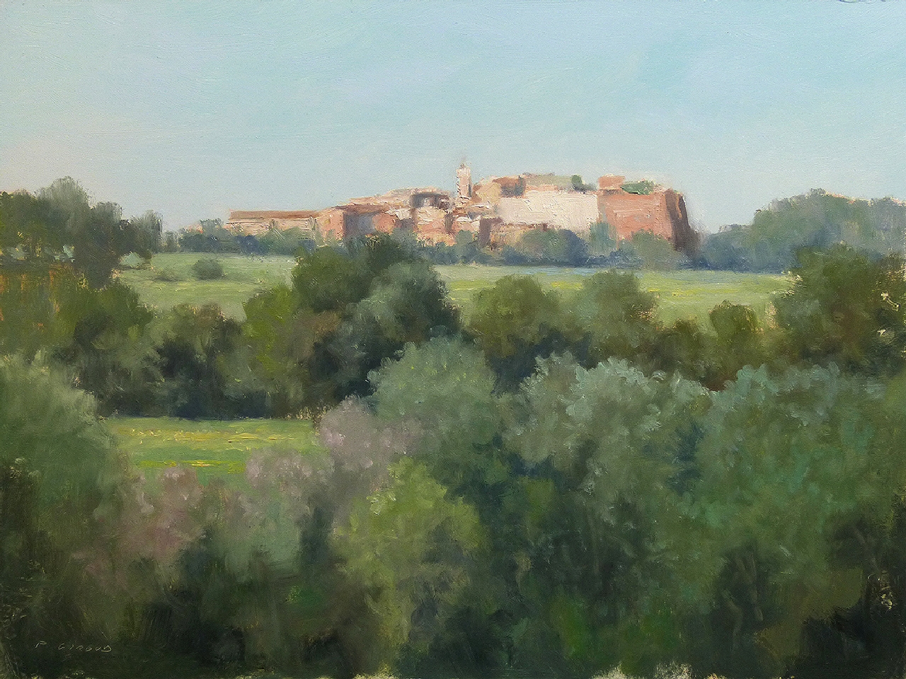 Peinture : Roussillon 