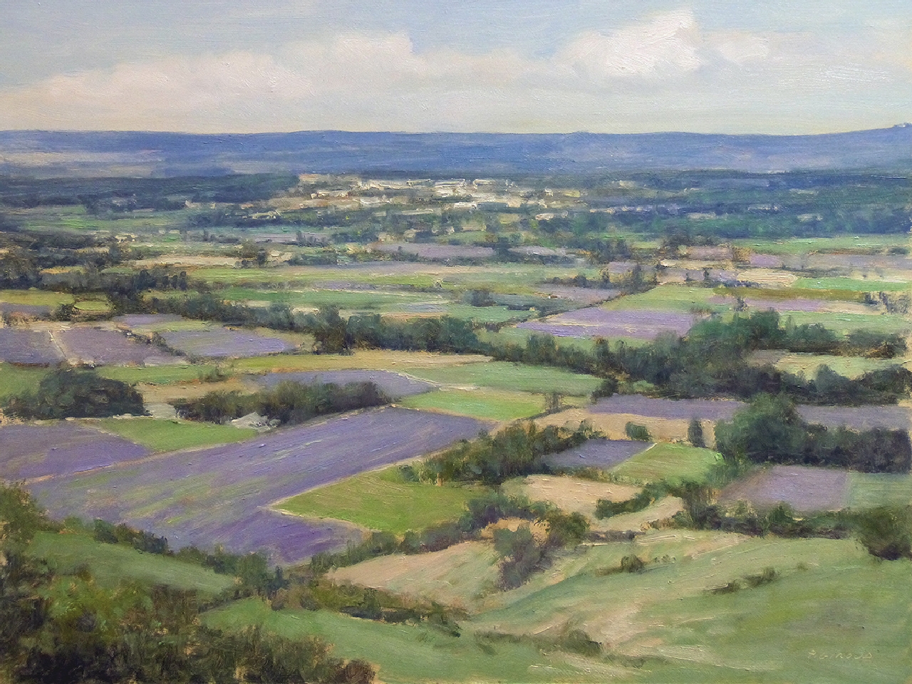 Peinture : Plateau d'Albion Peinture : Plateau d'Albion