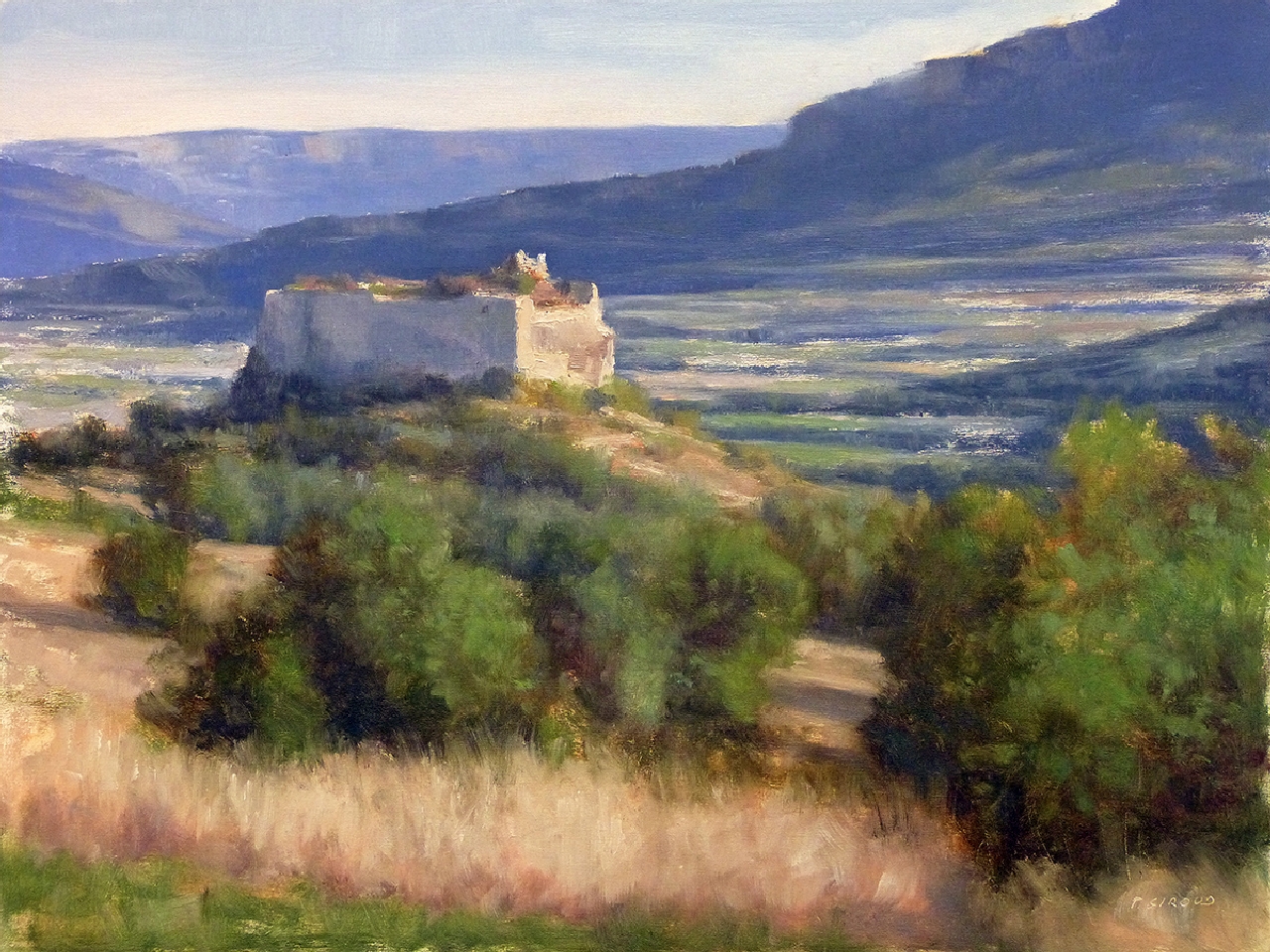Peinture : Château de Mison 