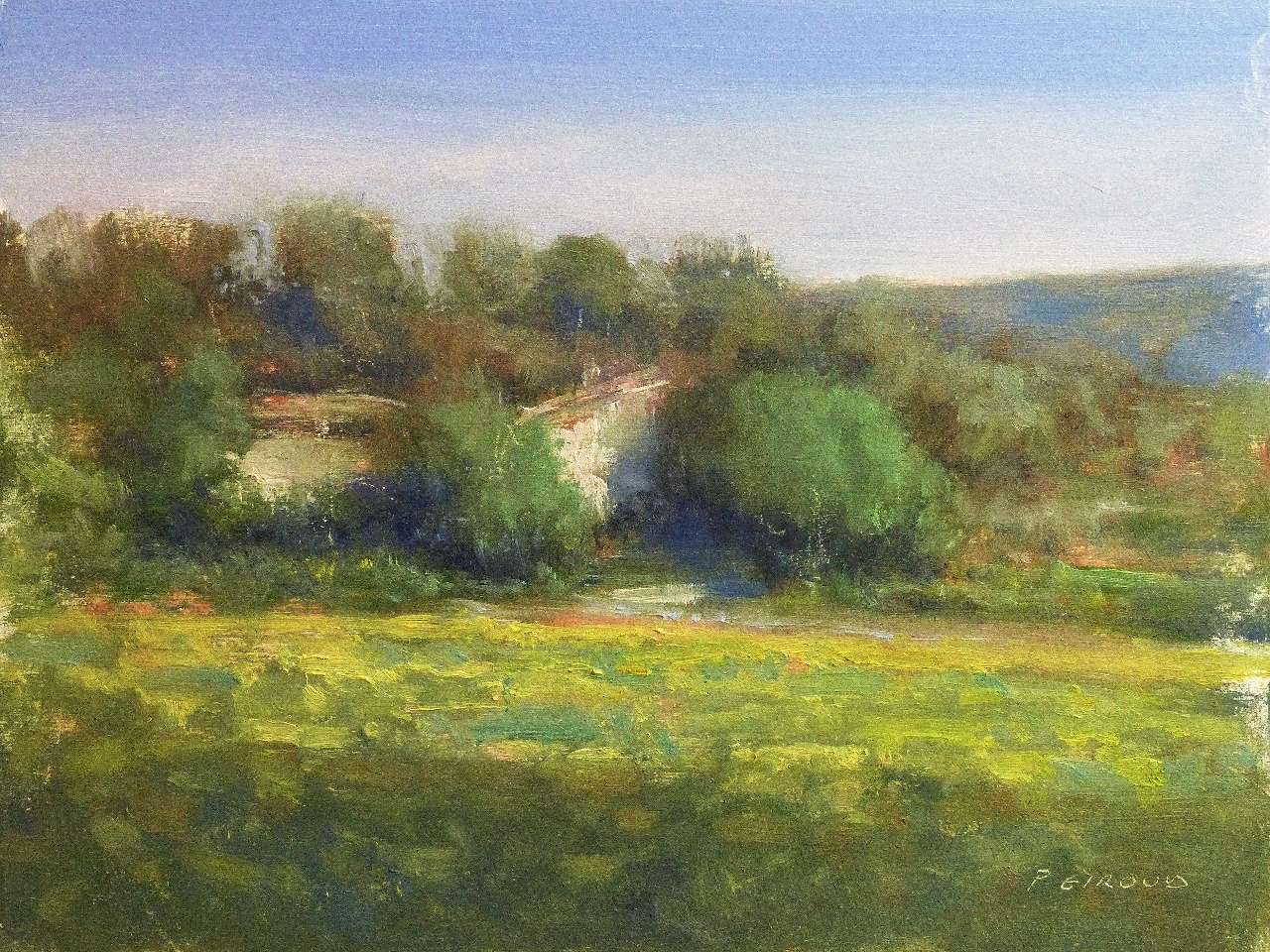 Peinture : Mas Provençal 