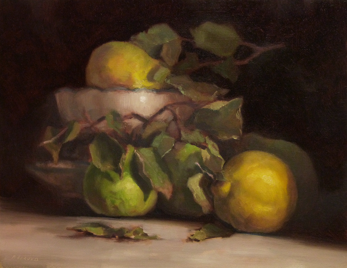 Peinture : Coings 
