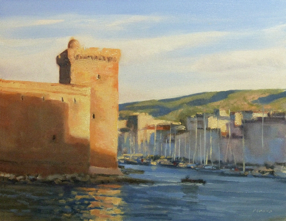 Peinture : Port de Marseille 