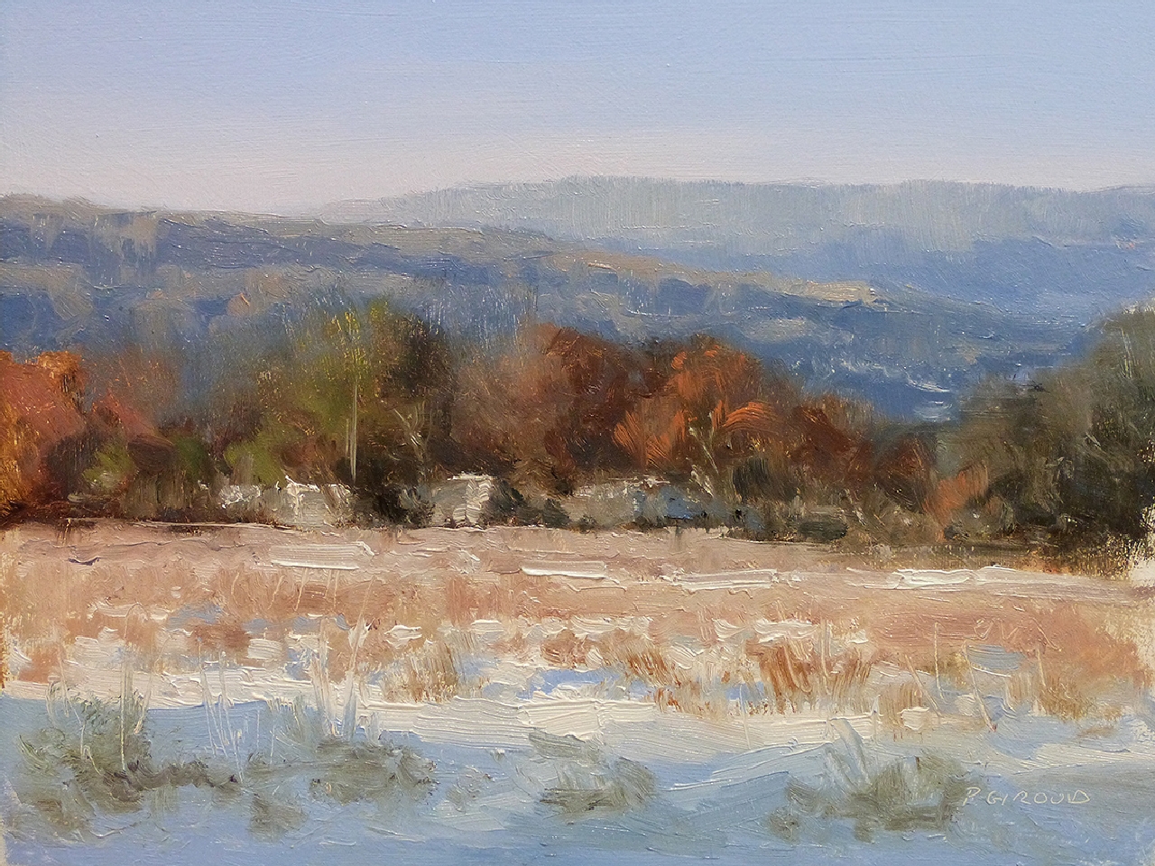 Peinture : Première Neige 
