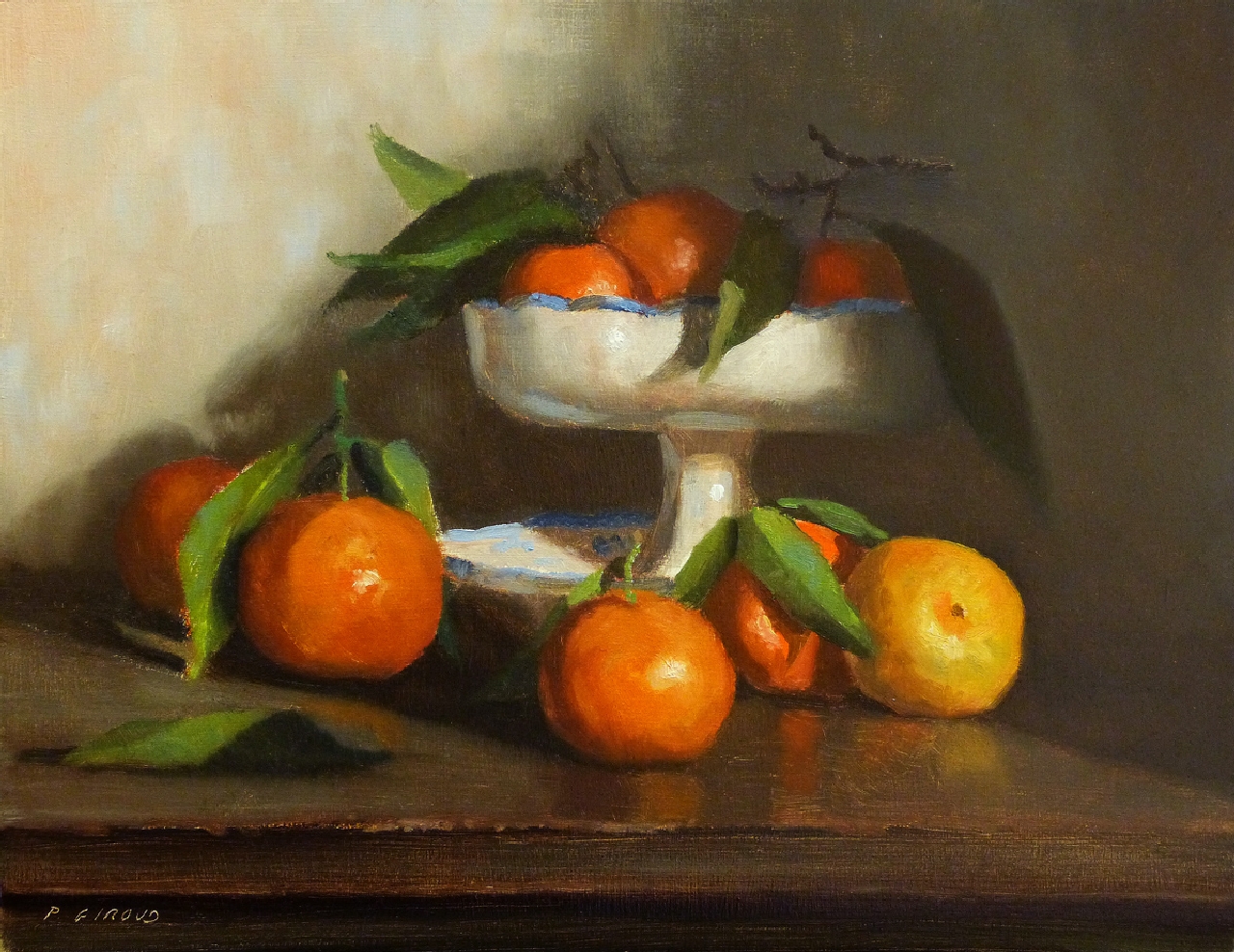 Peinture : Clémentines 