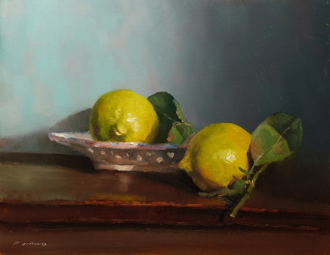 Peinture : 2 Citrons 