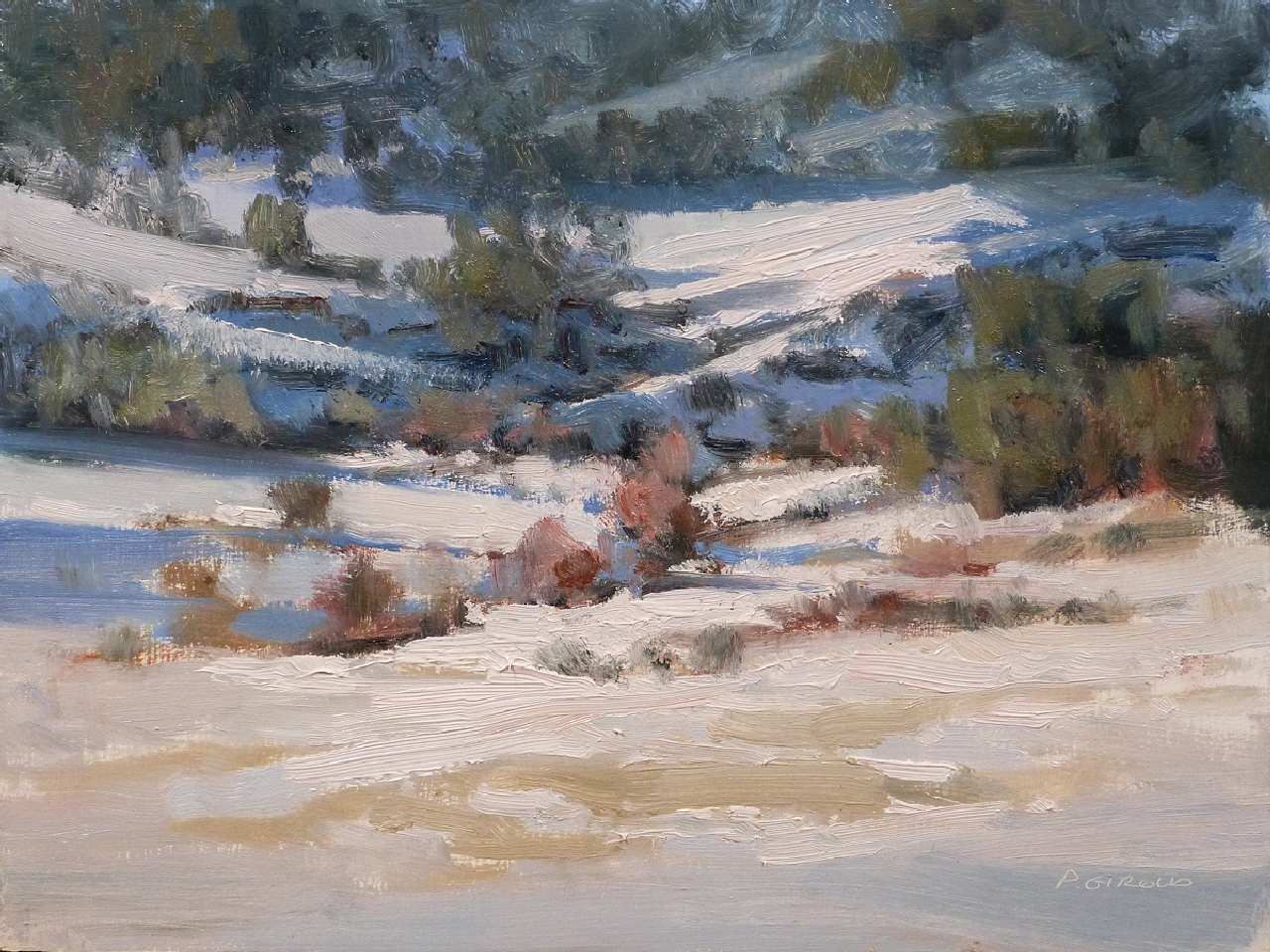 Peinture : Chabanon vers Seyne 