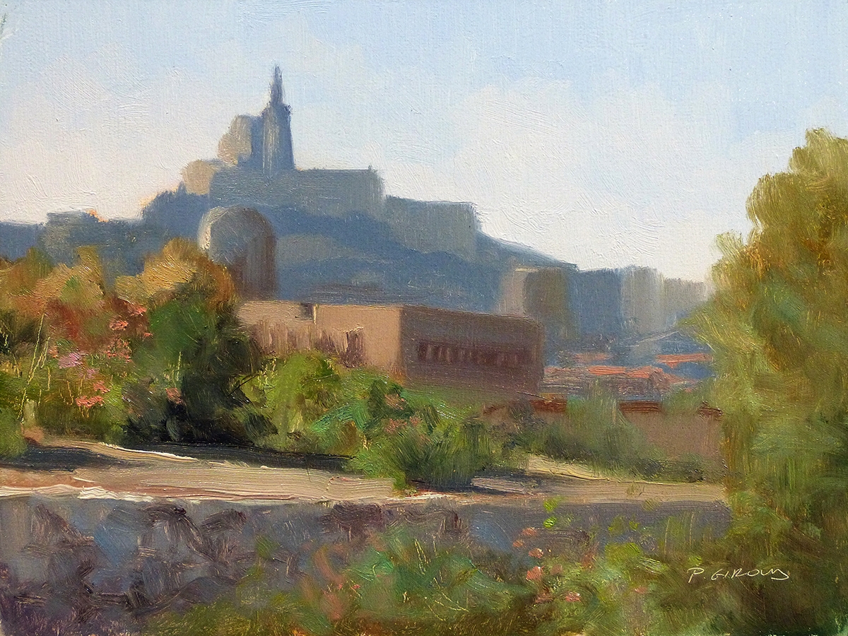 Peinture : Jardin des Migrations Marseille 
