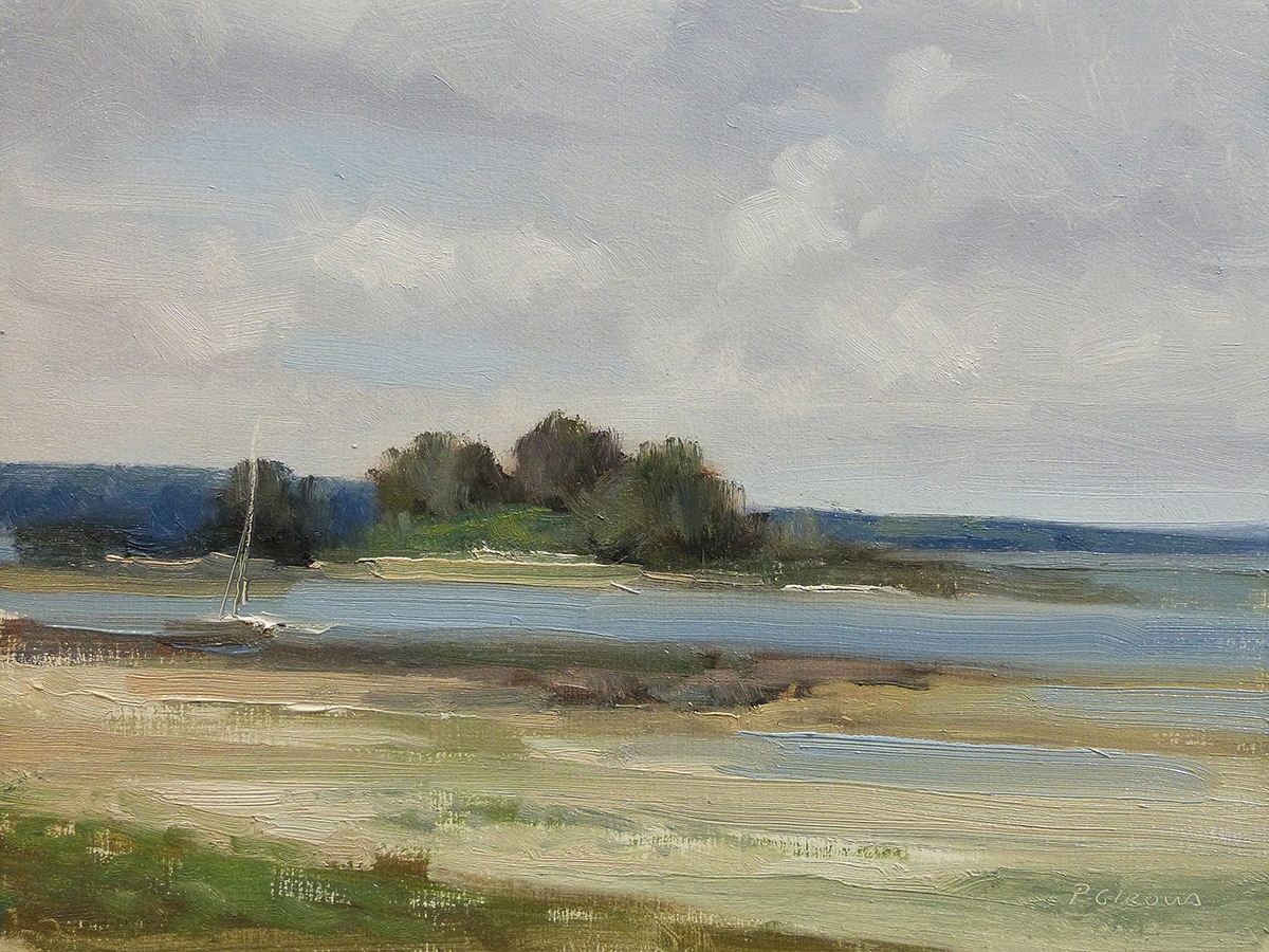 Peinture : Marée Basse (Finistère)