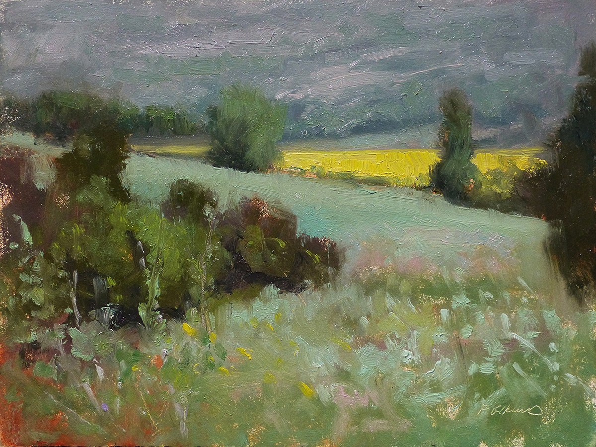 Peinture : Champs de Colza (Sisteron) Peinture : Champs de Colza (Sisteron)