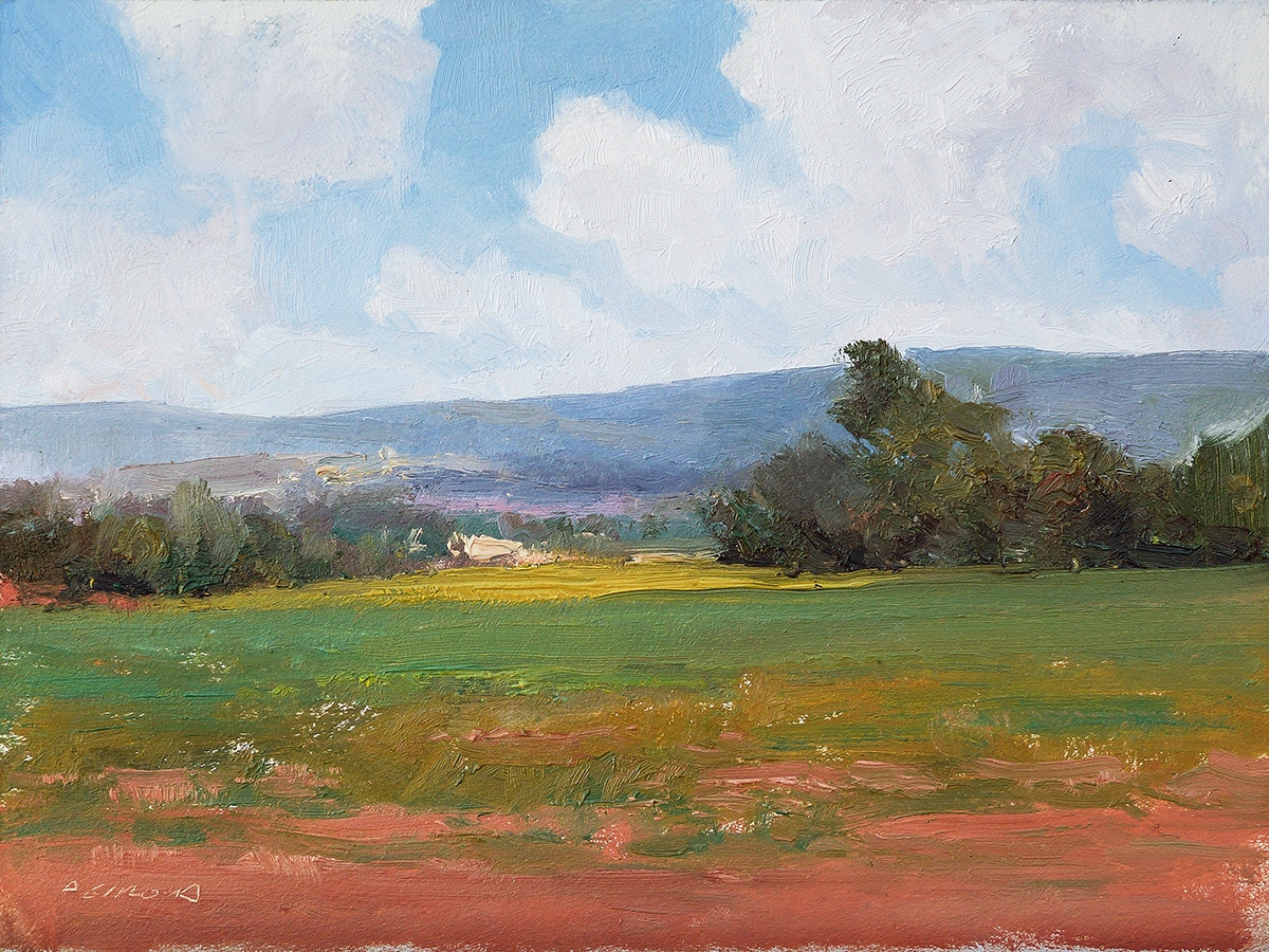 Peinture : Chemin des Ateliers 