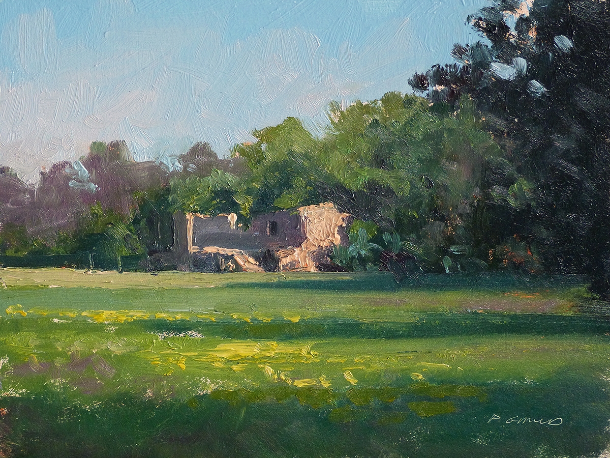 Peinture : Cabanon vers Mison 